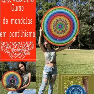 Curso de mandalas em pontilhismo para iniciantes