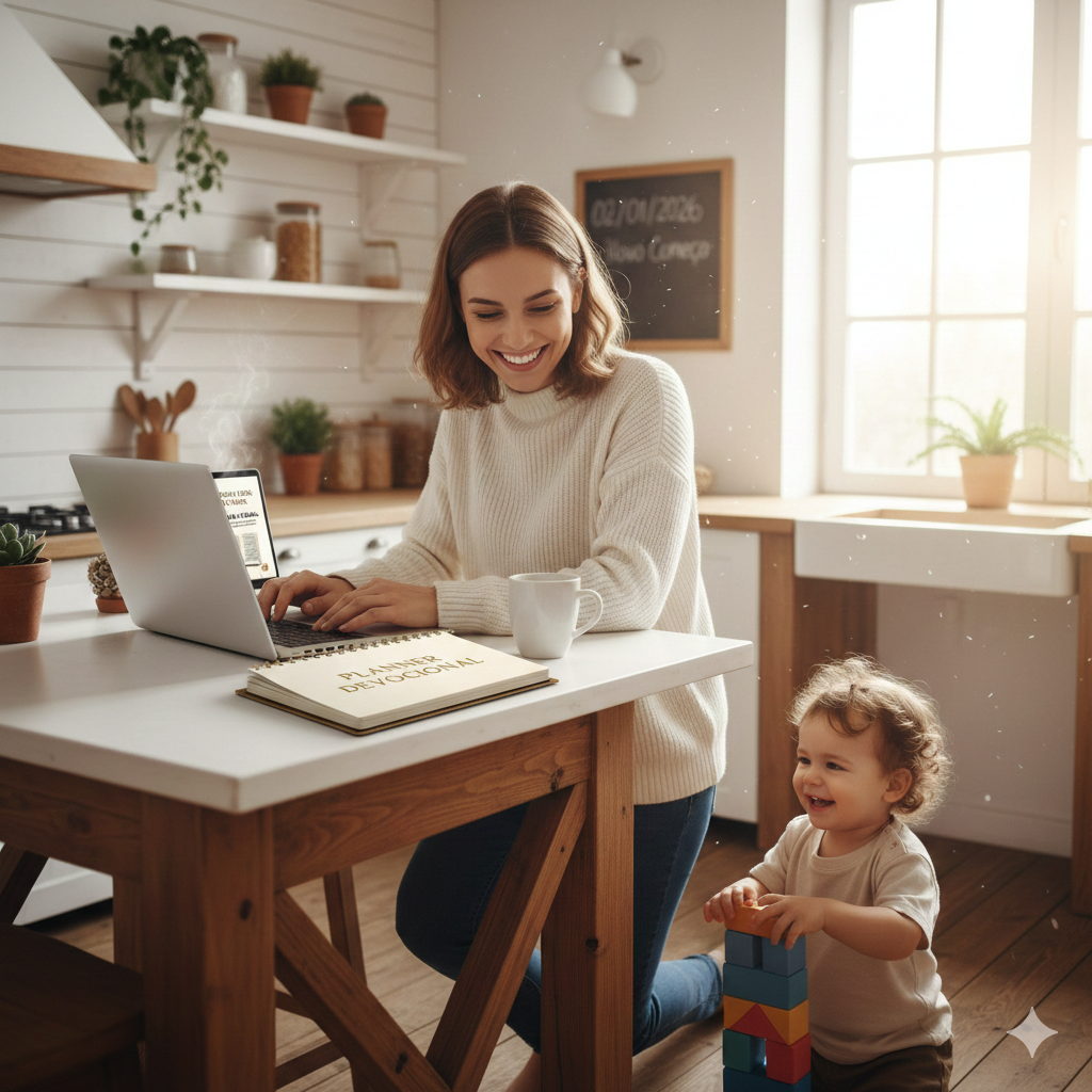 Renda Extra para Mães 30 ideias práticas para começar onde você está