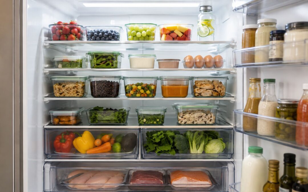Como organizar a geladeira para comer melhor